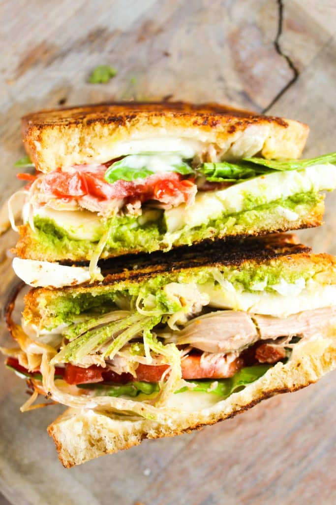 Turkey Pesto Sandwich