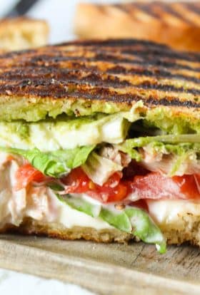 Turkey Pesto Sandwich