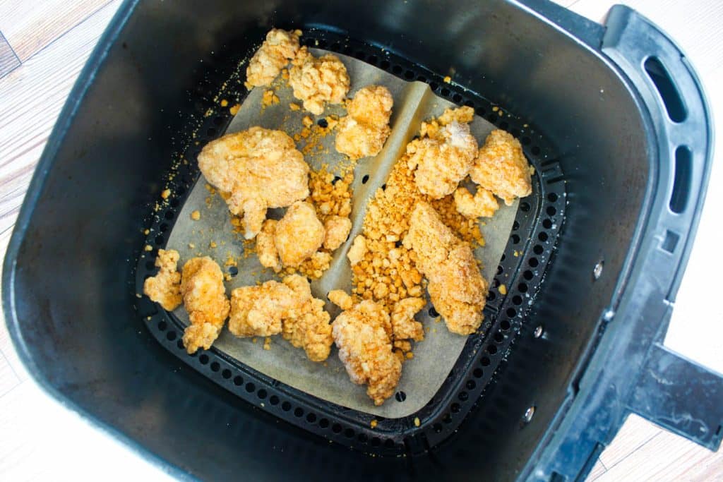 Tyson Popcorn Chicken in the air fryer