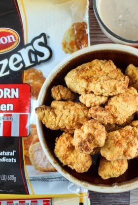 Tyson Popcorn Chicken in the air fryer