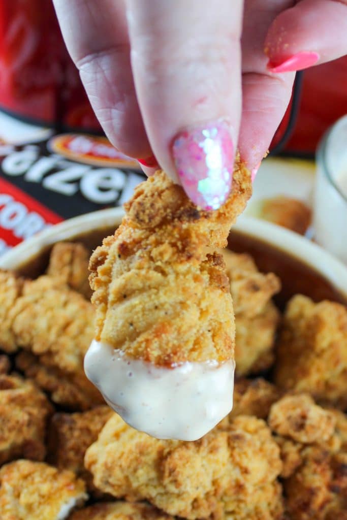 Tyson Popcorn Chicken in the air fryer