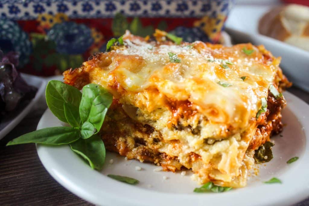 Air Fryer Lasagna