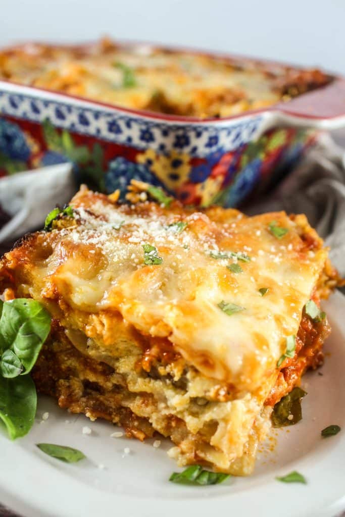 Air Fryer Lasagna