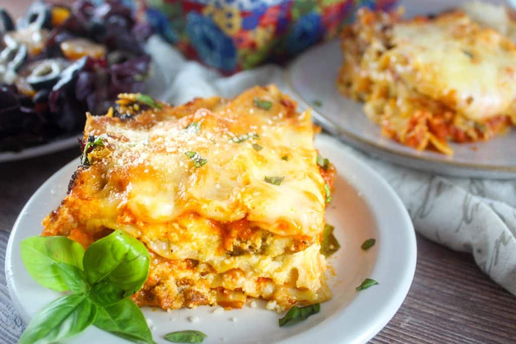 Air Fryer Lasagna