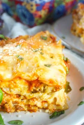 Air Fryer Lasagna