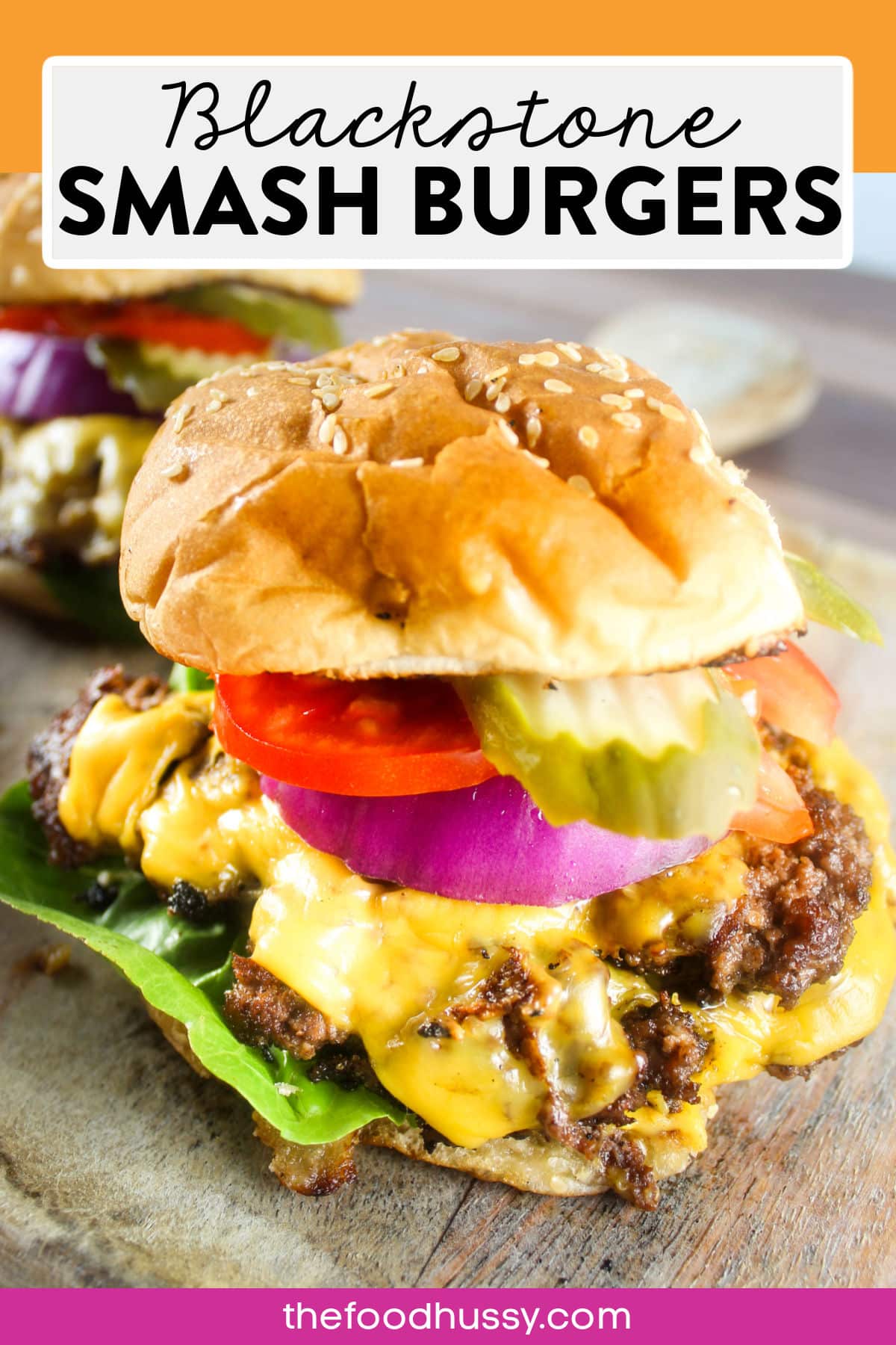 Blackstone Smash Burgers are just as good as they look! Full of flavor, these burgers have crispy edges and are super cheesy! Plus - they cook in five minutes! If you're looking for a fun, family-friendly quick dinner - making Smash Burgers on the griddle are the way to go!  via @foodhussy