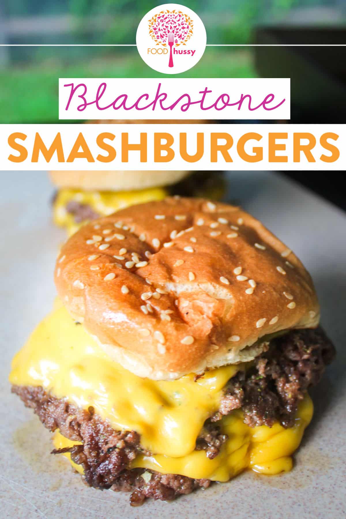 Blackstone Smash Burgers are just as good as they look! Full of flavor, these burgers have crispy edges and are super cheesy! Plus - they cook in five minutes! If you're looking for a fun, family-friendly quick dinner - making Smash Burgers on the griddle are the way to go!  via @foodhussy
