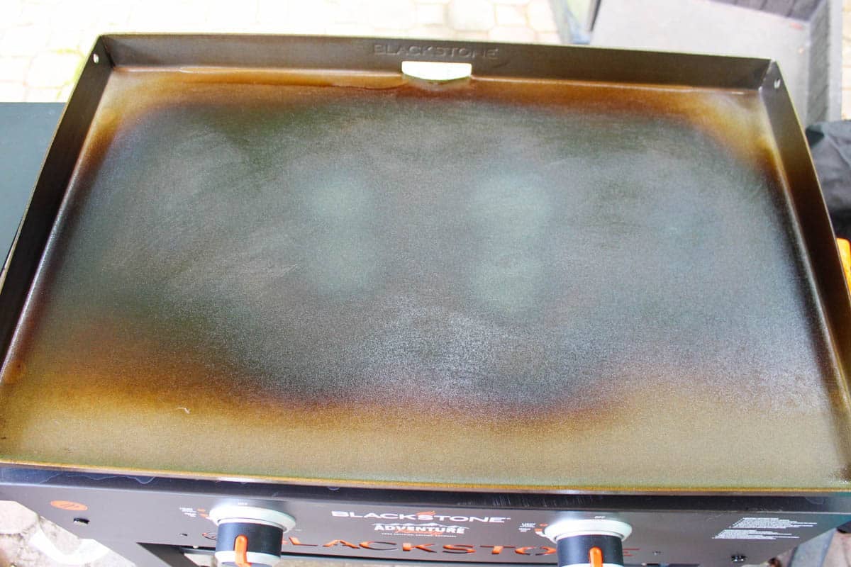 Re-Seasoning Griddle : r/blackstonegriddle