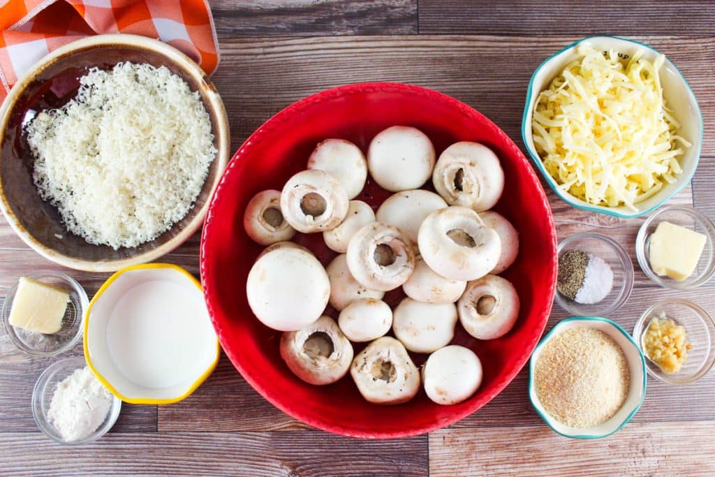 Longhorn Stuffed Mushrooms