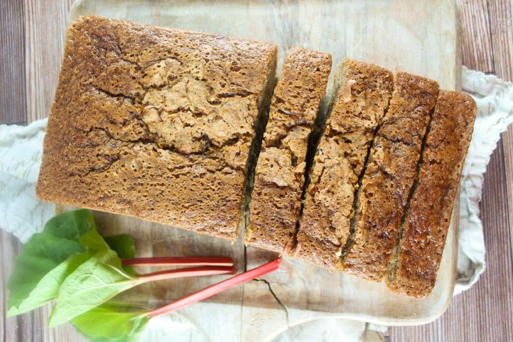 Rhubarb Zucchini Bread