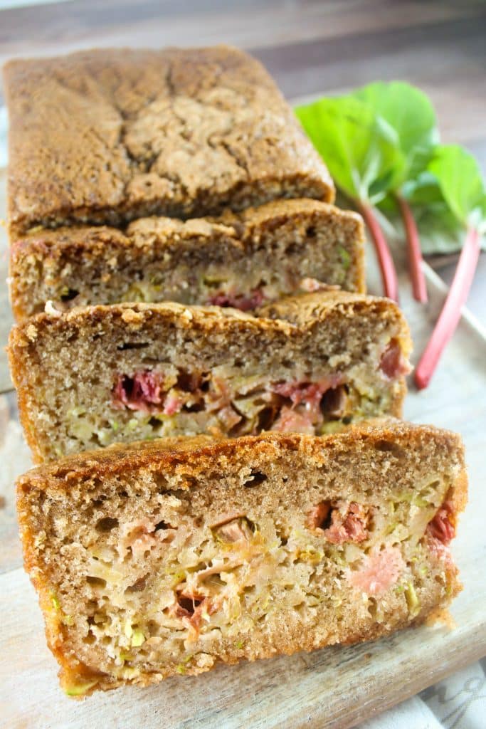 Rhubarb Zucchini Bread