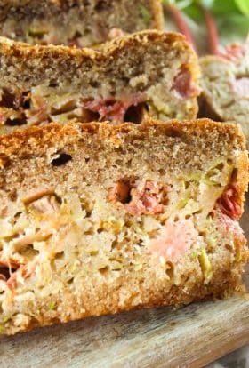 Rhubarb Zucchini Bread