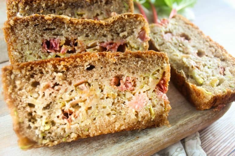 Rhubarb Zucchini Bread