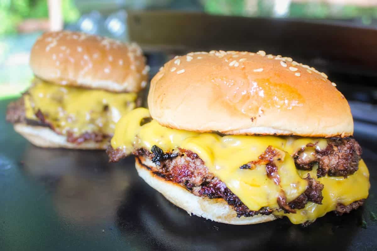 Smash Burgers with Spicy Ketchup - Smoked BBQ Source