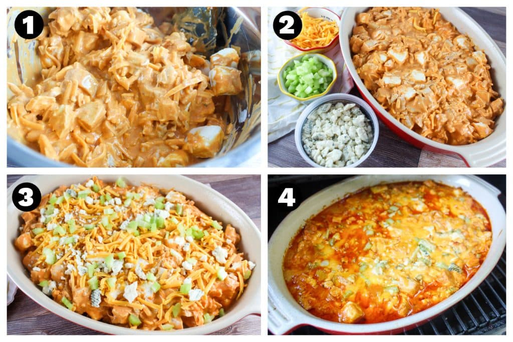 Smoked Buffalo Chicken Dip