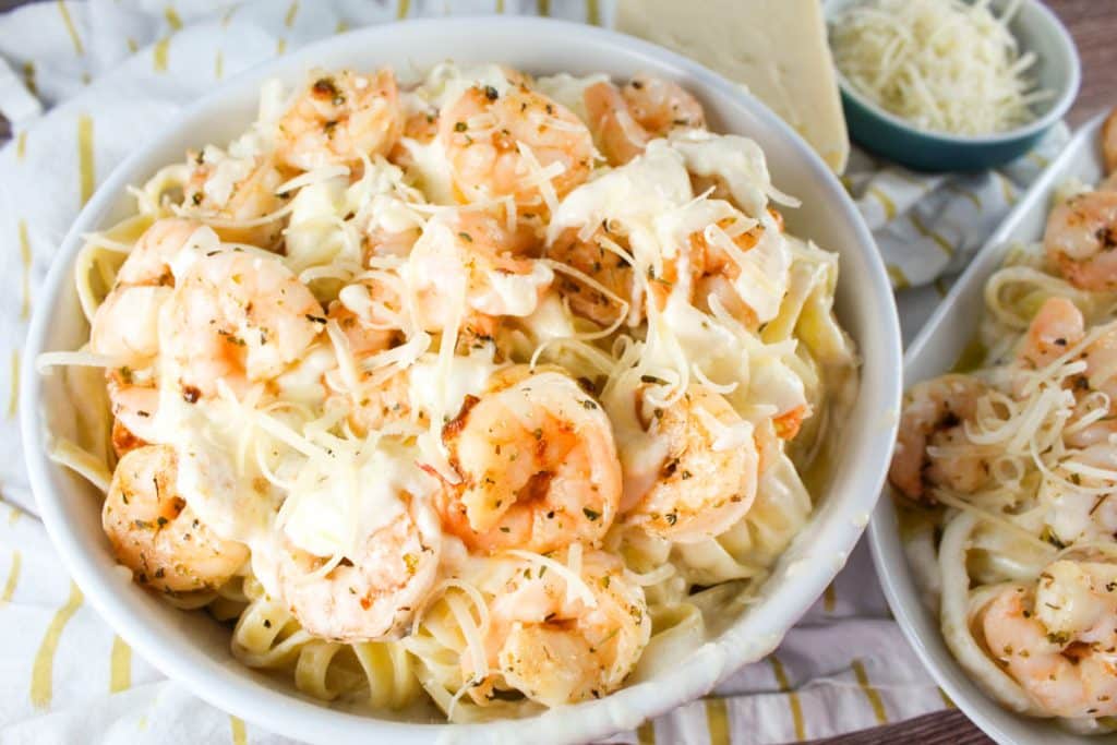 Olive Garden Shrimp Alfredo