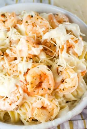 Olive Garden Shrimp Alfredo