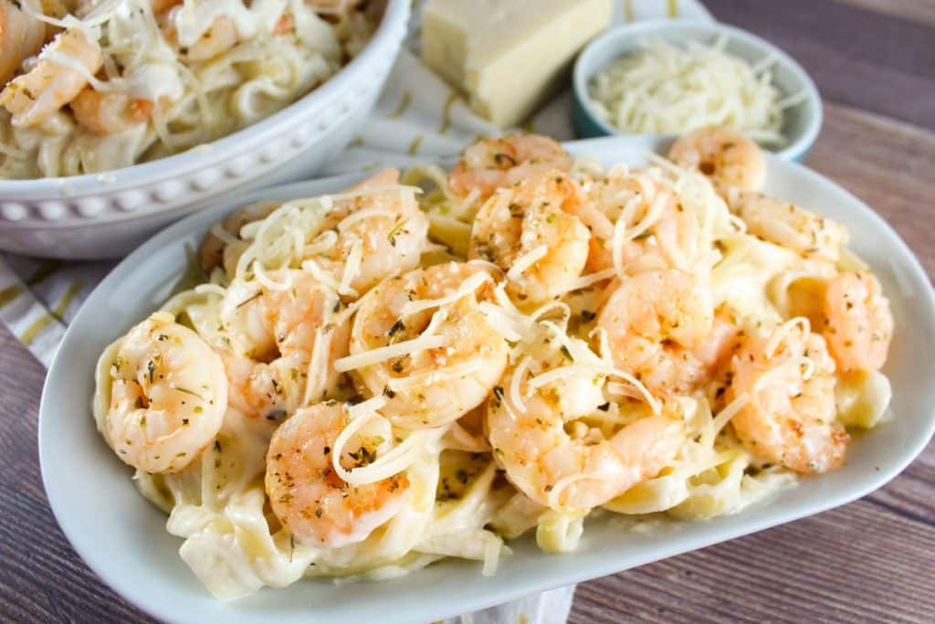 Olive Garden Shrimp Alfredo