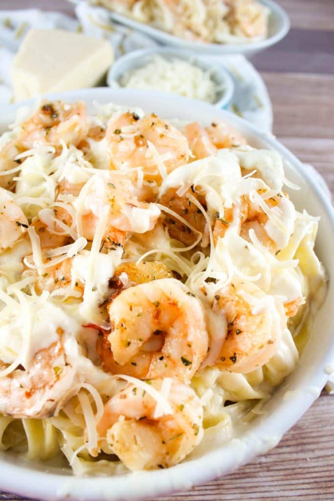 Olive Garden Shrimp Alfredo