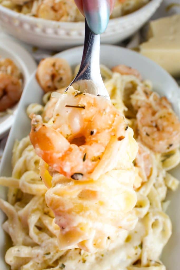 Olive Garden Shrimp Alfredo