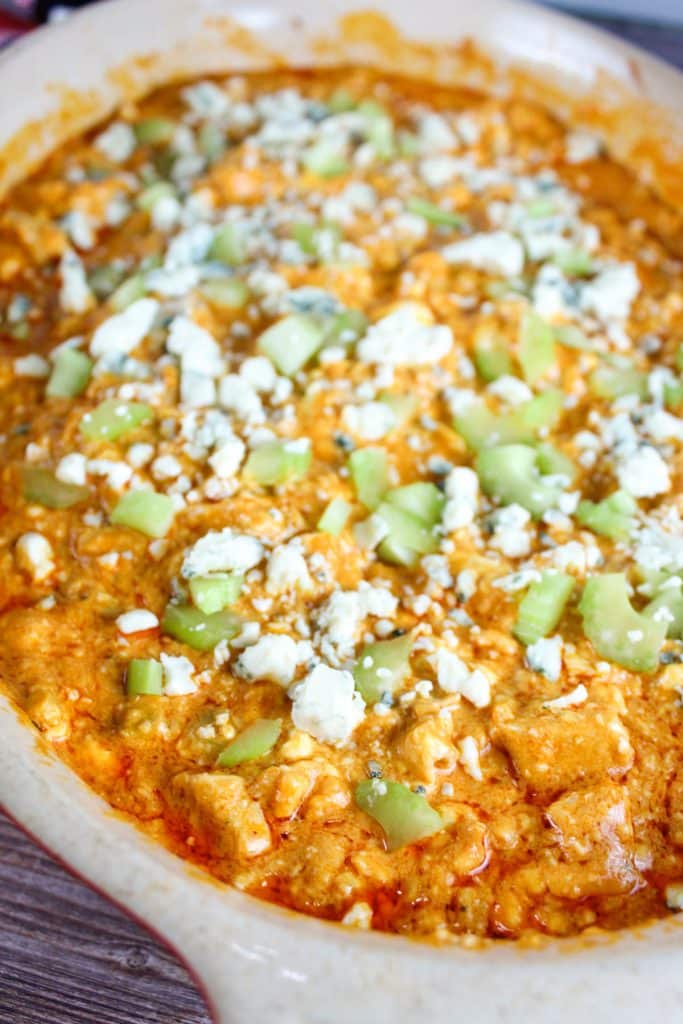 Smoked Buffalo Chicken Dip