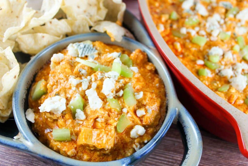 Smoked Buffalo Chicken Dip