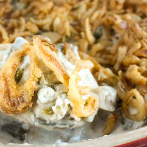 Smoked Green Bean Casserole