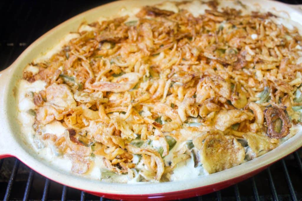 Smoked Green Bean Casserole