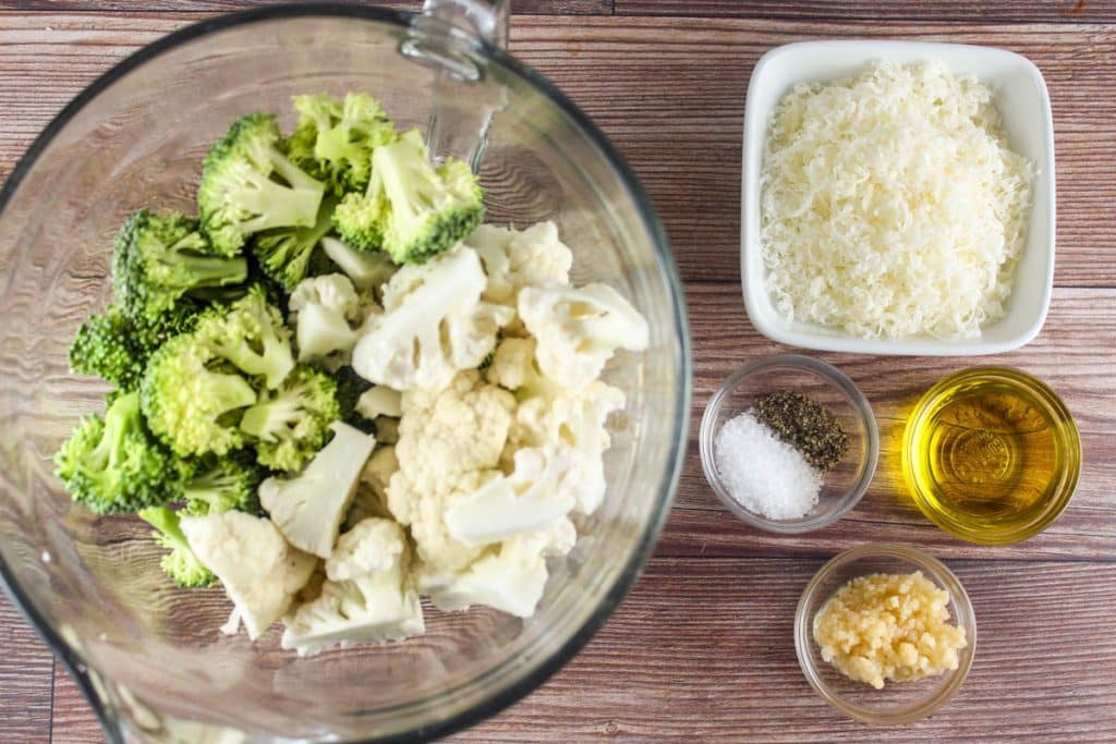 Air Fryer Broccoli & Cauliflower