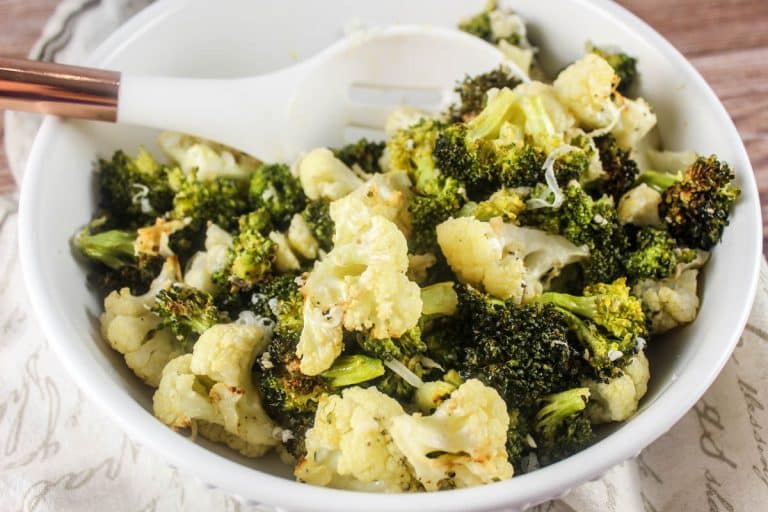 Air Fryer Broccoli & Cauliflower