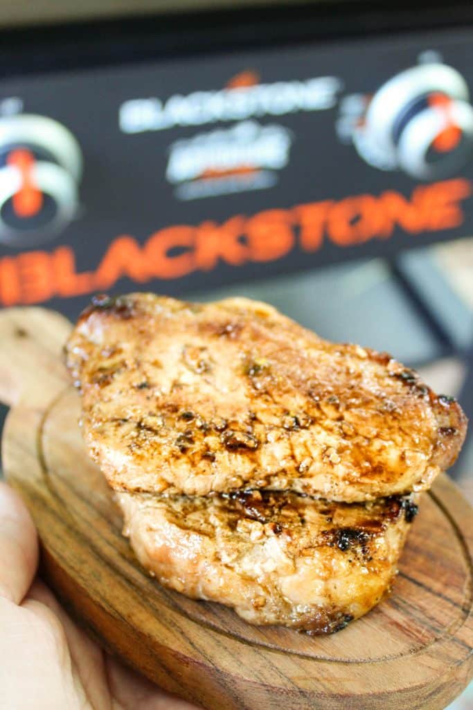 Blackstone Pork Chops