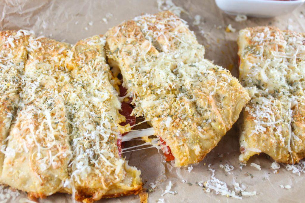 Domino's new Pepperoni Stuffed Cheesy Bread