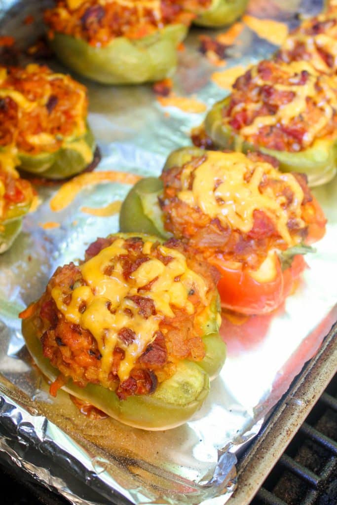 Smoked Stuffed Peppers