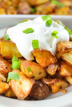 Air Fryer Diced Potatoes