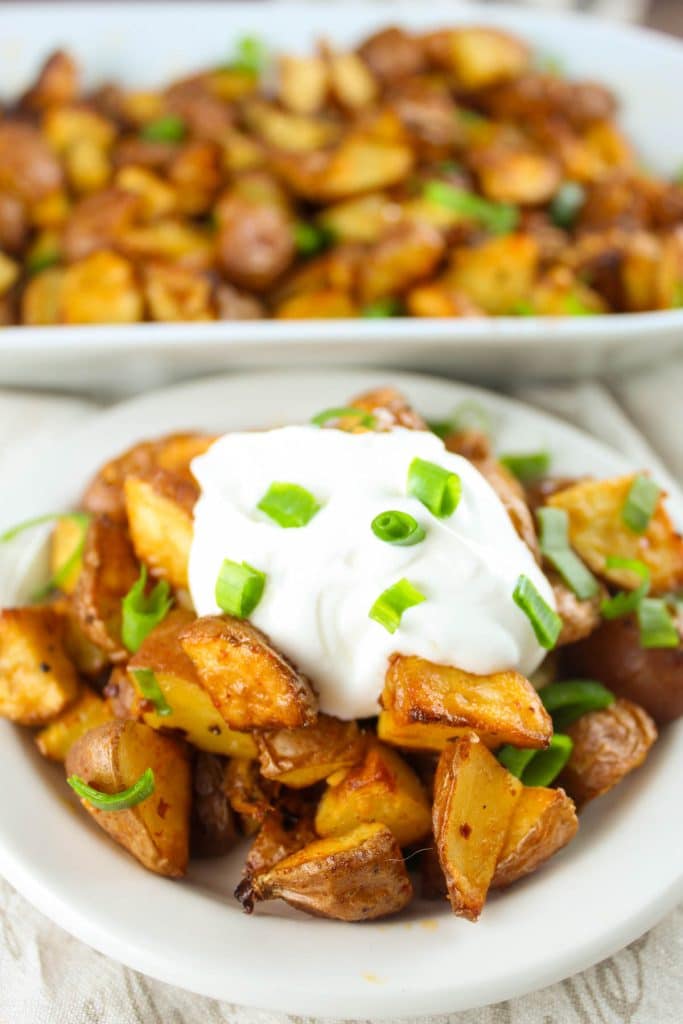 Air Fryer Diced Potatoes