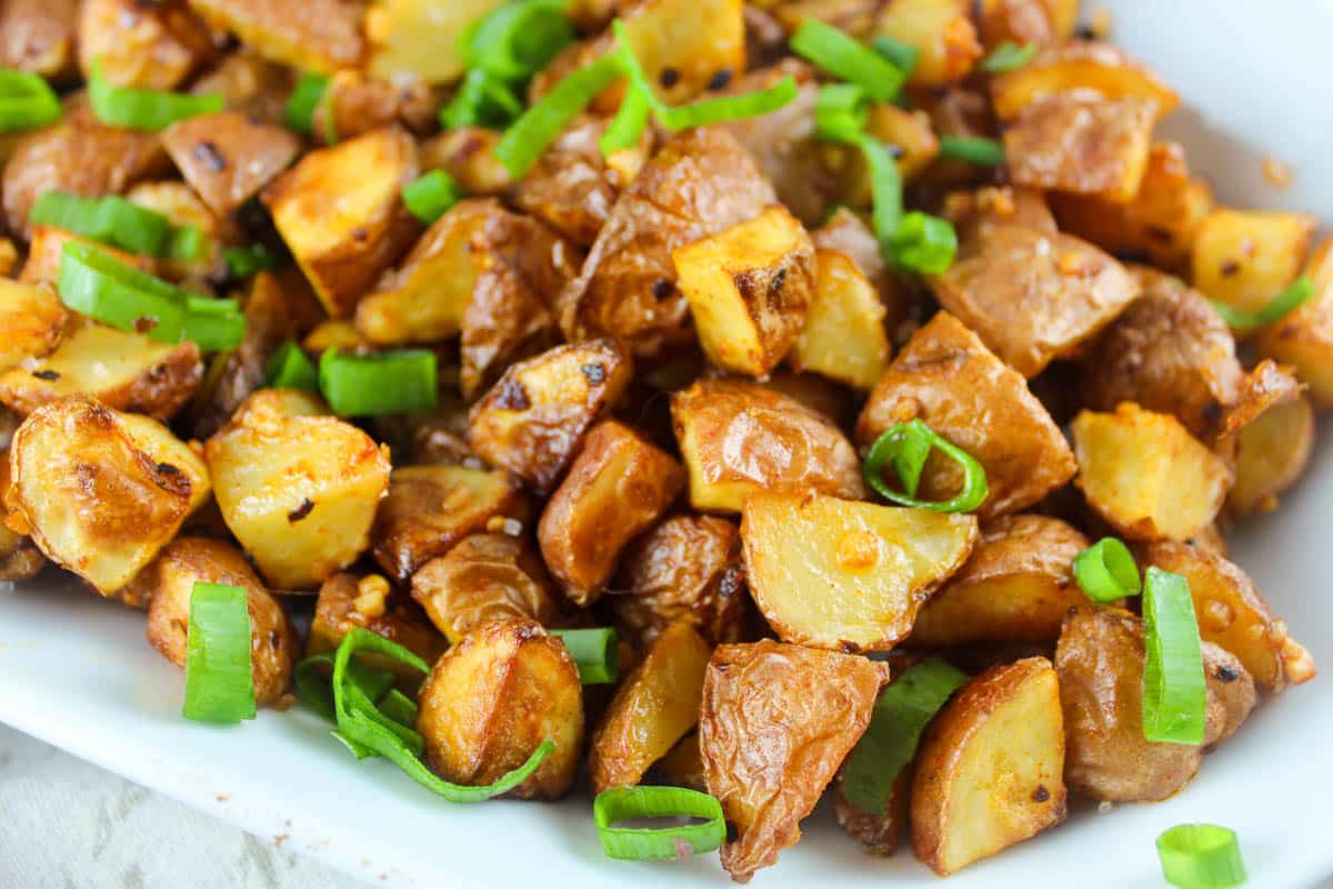 Air Fryer Diced Potatoes The Food Hussy