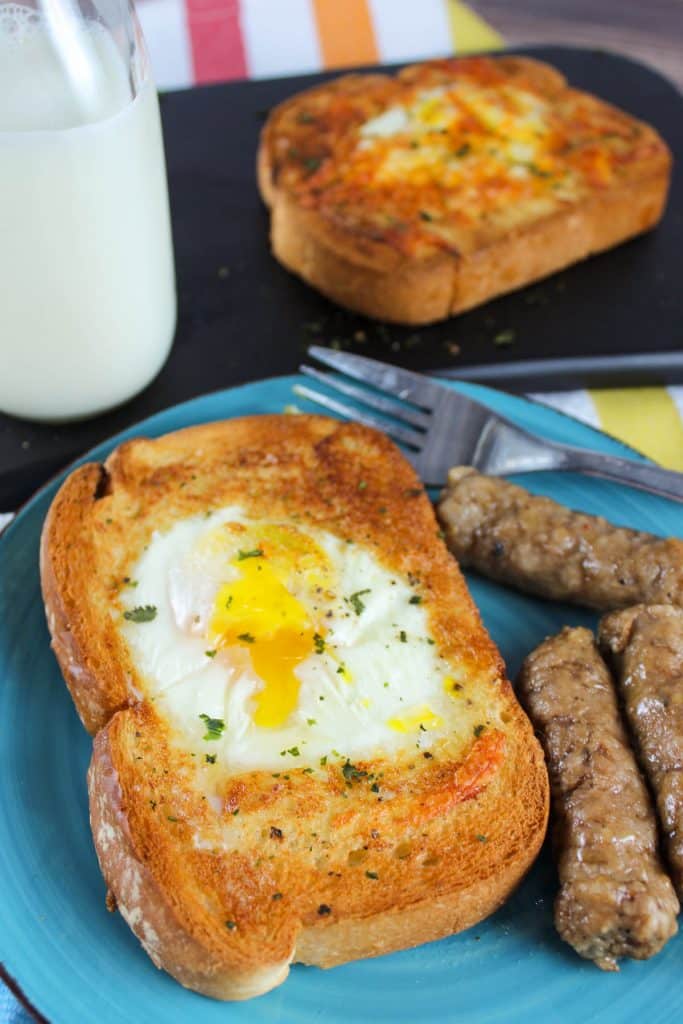 Air Fryer Egg Toast