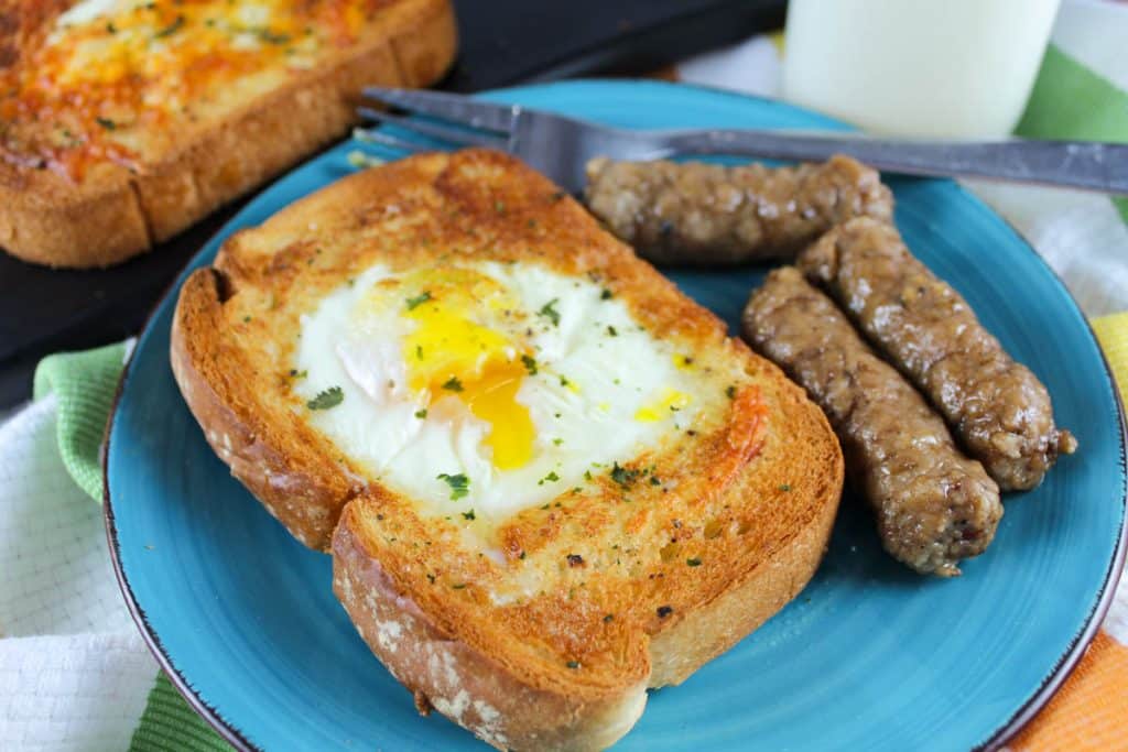 Air Fryer Egg Toast