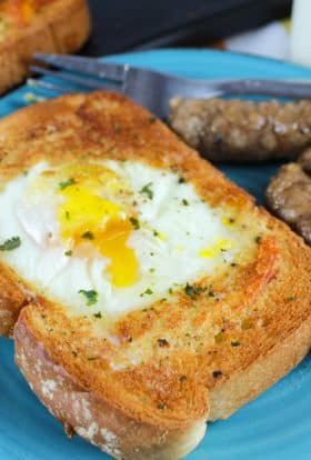 Air Fryer Egg Toast