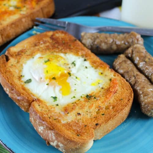 Air Fryer Egg Toast