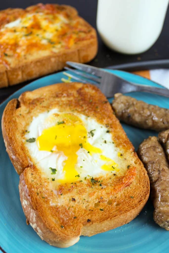 Air Fryer Egg Toast