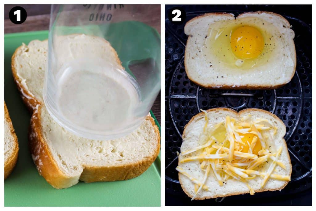 Air Fryer Egg Toast