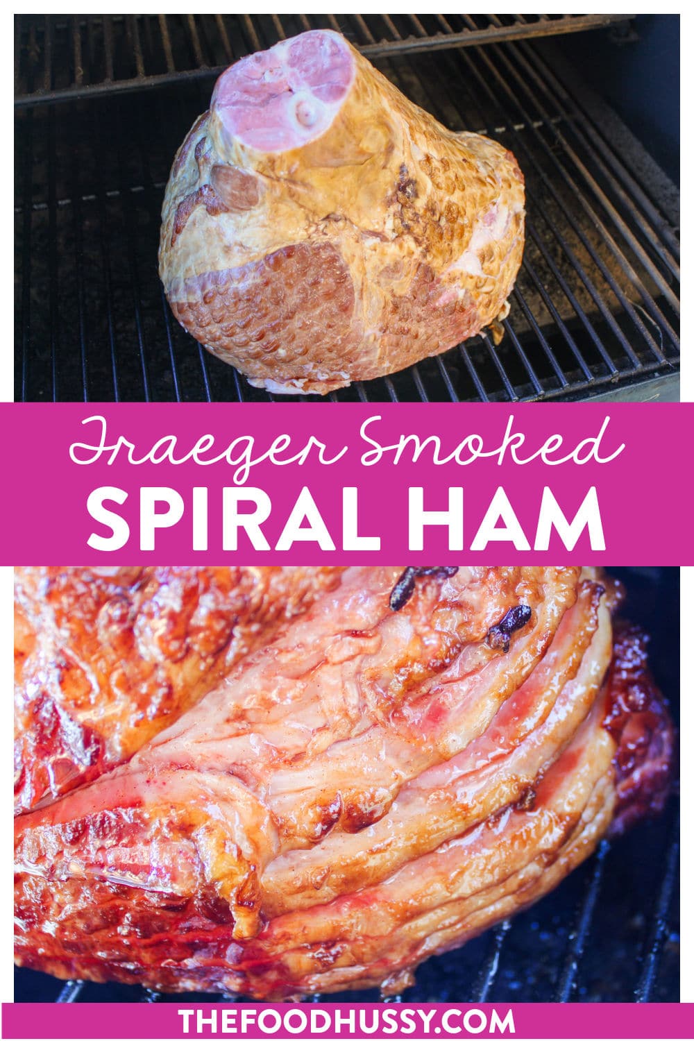 Spiral Smoked Ham is always a favorite holiday meal - because it's easy and delicious. Plus there are so many uses for leftover ham! This classic brown sugar glaze will be a favorite as well! via @foodhussy