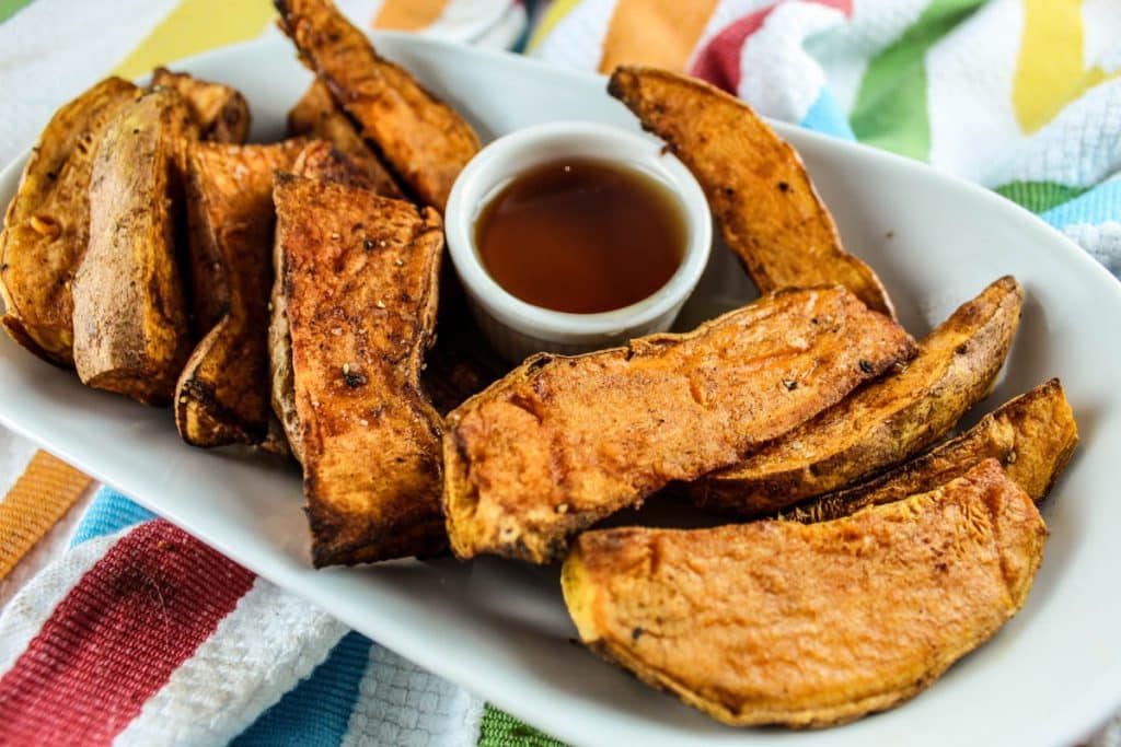 Air Fryer Sweet Potato Wedges