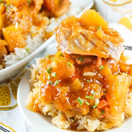 Slow Cooker Hawaiian Pork Chops