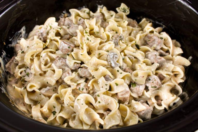 5 Ingredient Crock Pot Beef Stroganoff