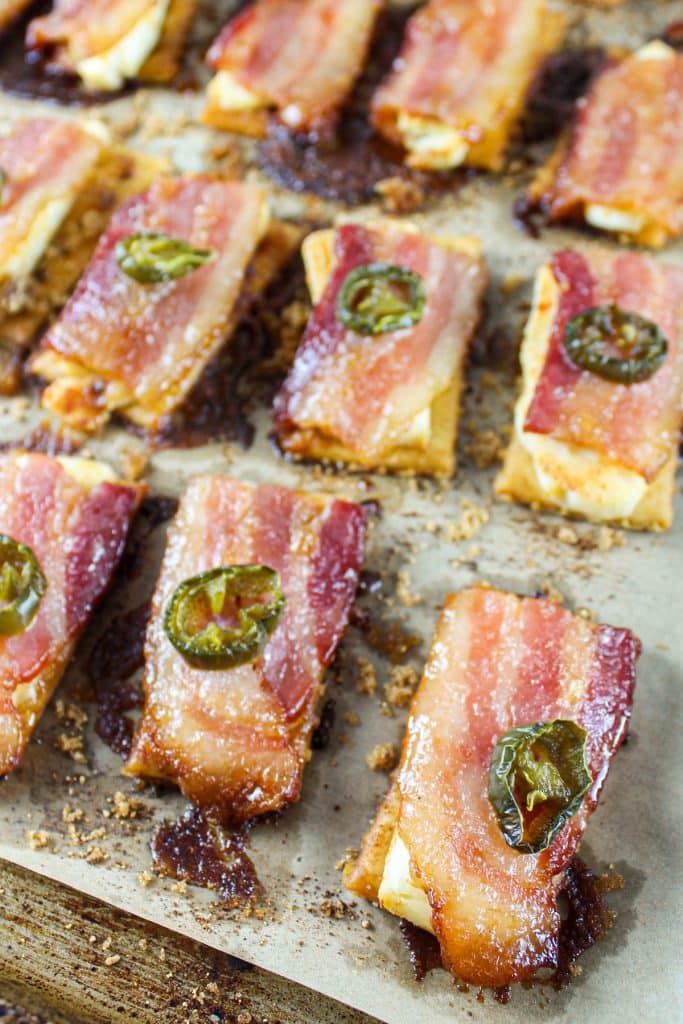 Candied Bacon Crackers