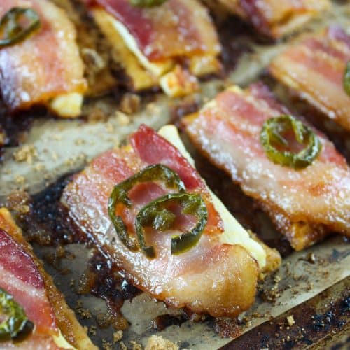 Candied Bacon Crackers