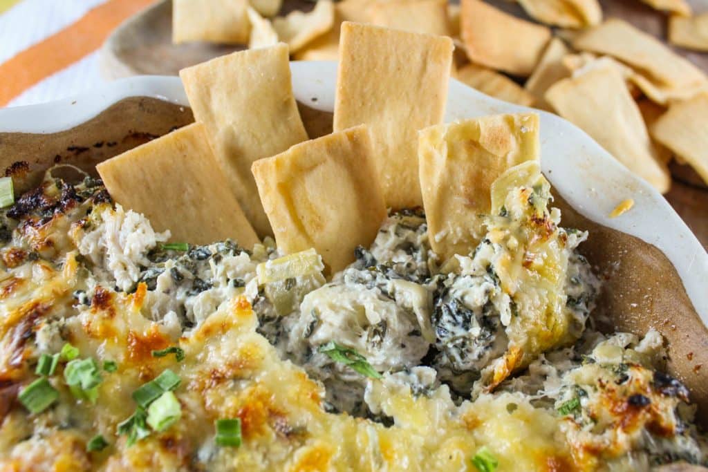 Crab Spinach Artichoke Dip