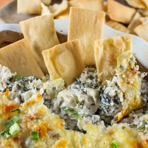 Crab Spinach Artichoke Dip